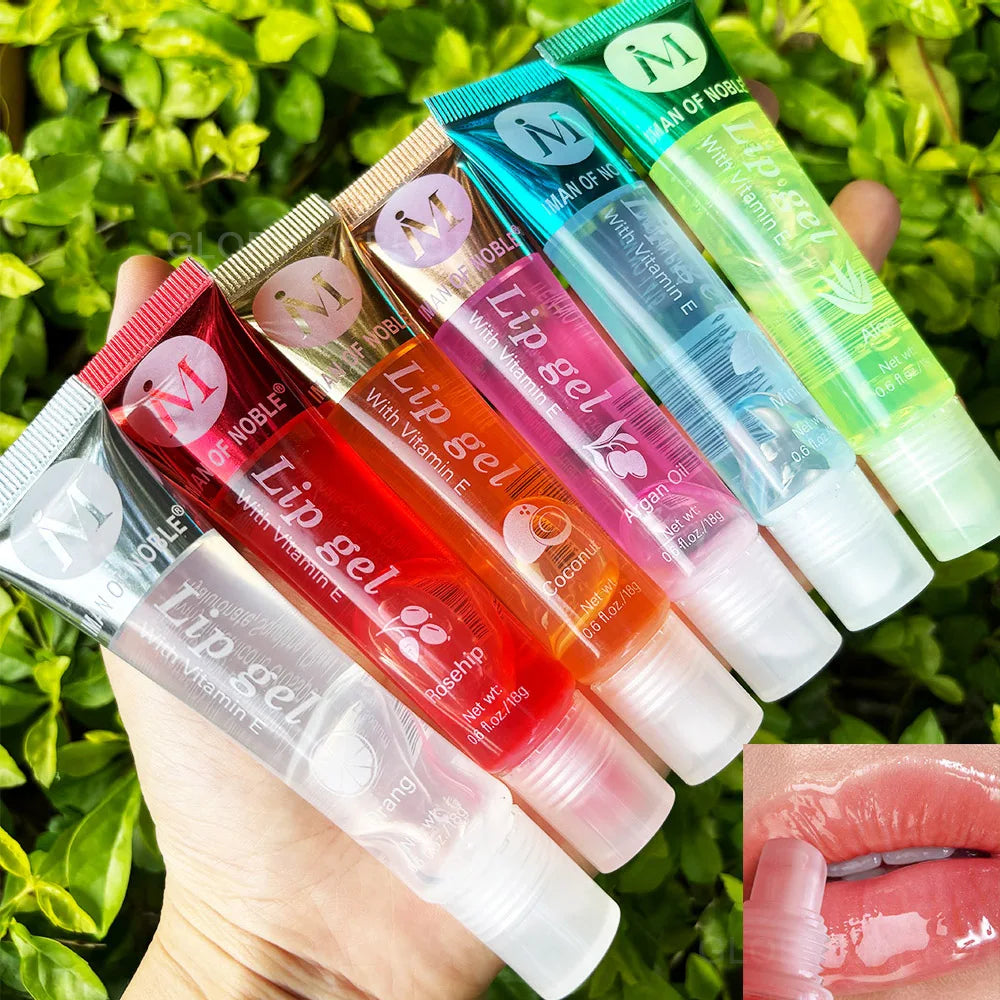 Set de 6 Glosses Labiales Frutales Hidratantes – Brillo Efecto Agua