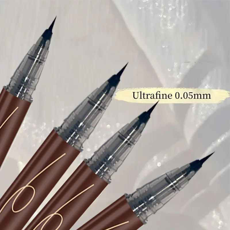 Delineador de Cejas Ultra-Fino Doble Uso – Efecto Microblading, Resistente al Agua