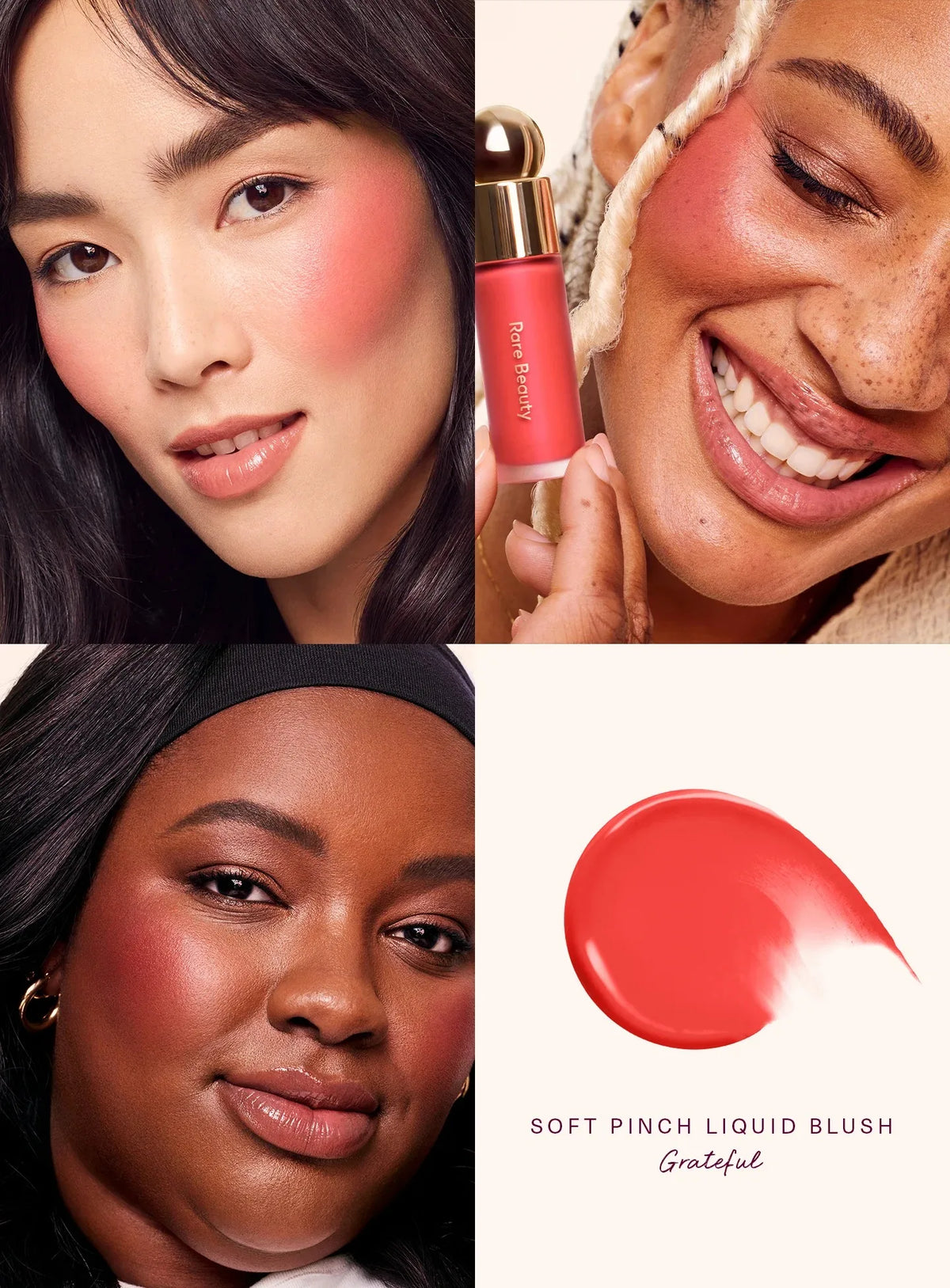 Rare Beauty Soft Pinch Tinted Lip Oil – Aceite Labial con Color, Efecto Brillante