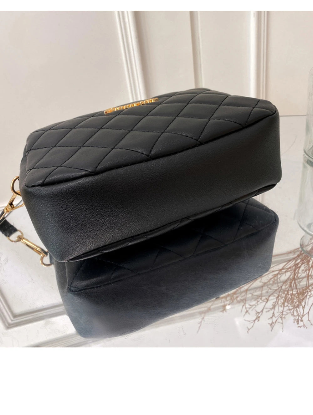 Bolso Acolchado Mini Crossbody