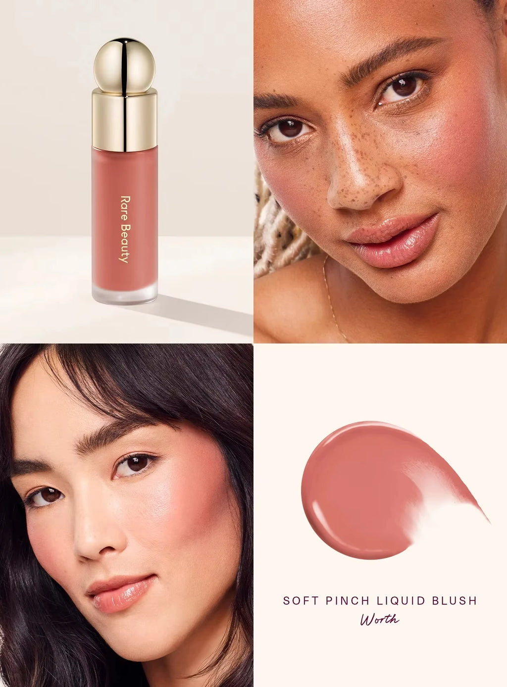 Rare Beauty Soft Pinch Tinted Lip Oil – Aceite Labial con Color, Efecto Brillante