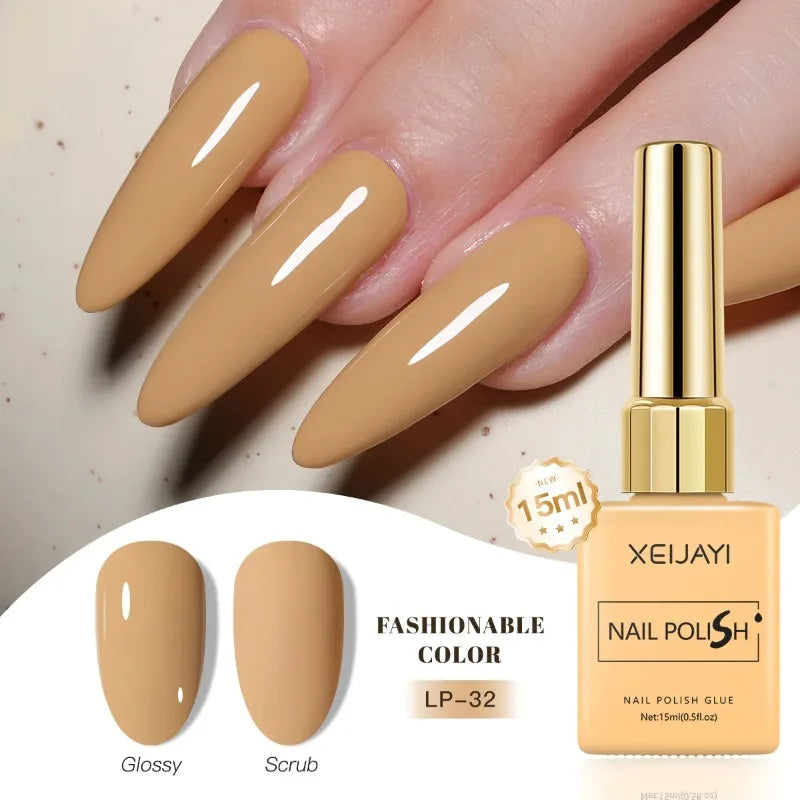 Esmalte Gel Semipermanente Multicolor – Efecto Hielo/Transparente.