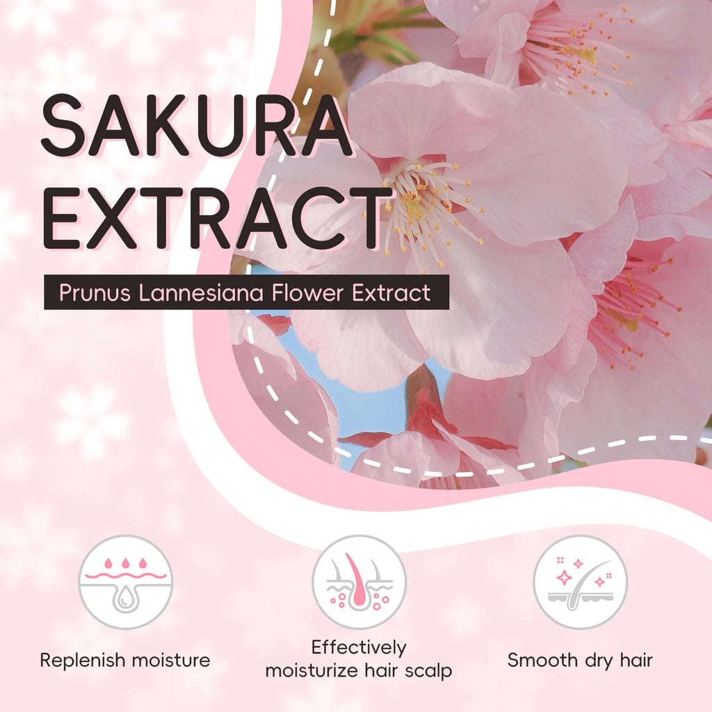 "Shampoo Sakura Reparador Anti-Frizz"