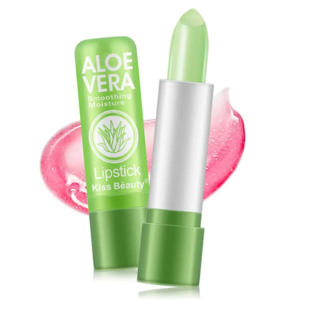 🌿Aloe Glow- Labial Mágico Hidratante 99% Aloe Vera✨