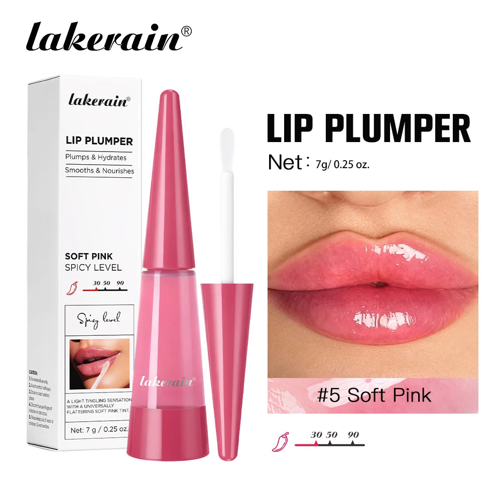 Lakerain Lip Plumper – Gloss Voluminizador de Labios con Hidratación Profunda