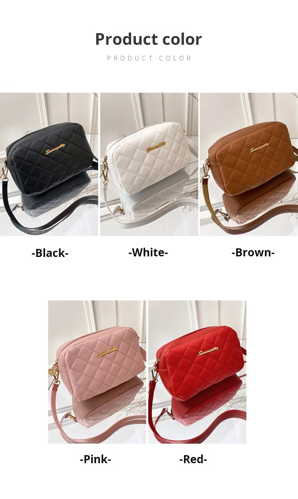 Bolso Acolchado Mini Crossbody