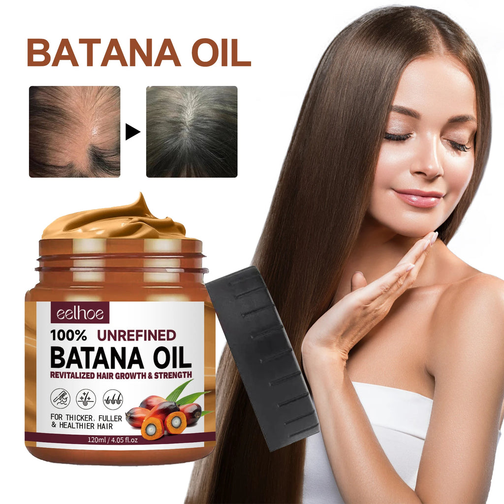 Mascarilla Capilar 100% Orgánica de Aceite de Batana – Tratamiento Natural Anticaída, Nutre y Fortalece el Cabello