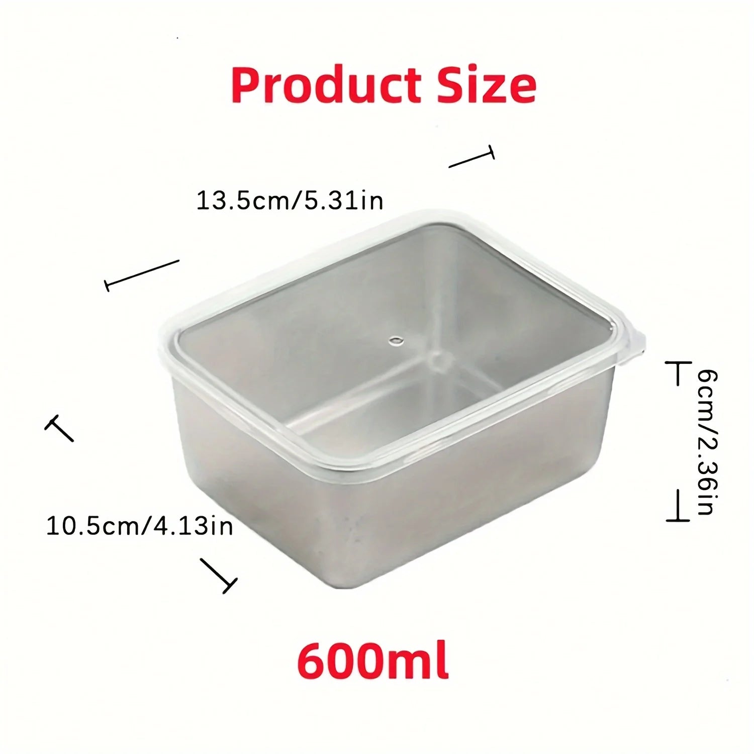 Contenedores de Acero Inoxidable Aptos para Horno – Set de 3 piezas 🥗🔥