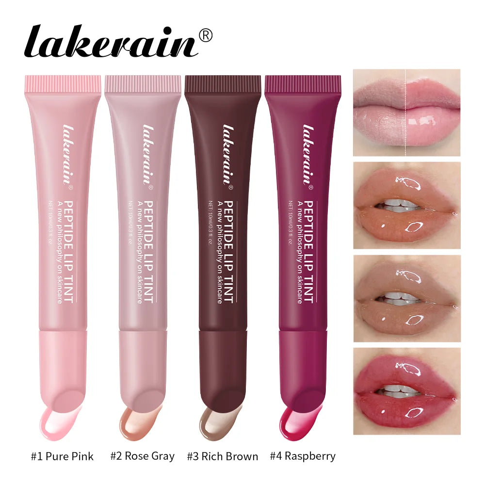 Lip Gloss Efecto Espejo Hidratante – Brillo Labial con Colágeno.