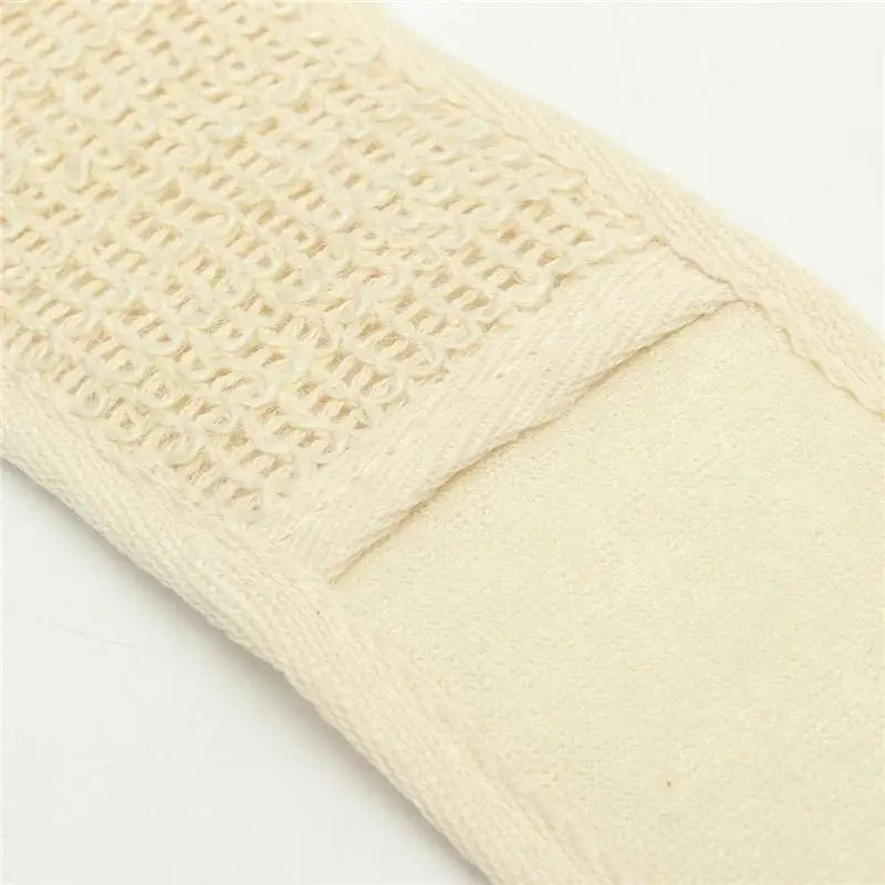 "Cinturón Exfoliante Corporal Natural – Limpieza Profunda para Espalda"