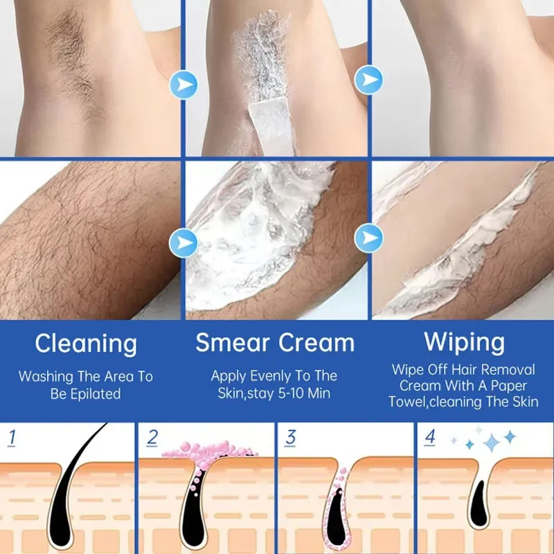 "Crema Depilatoria BIOAQUA Aloe Vera – Depilación Suave e Indolora"