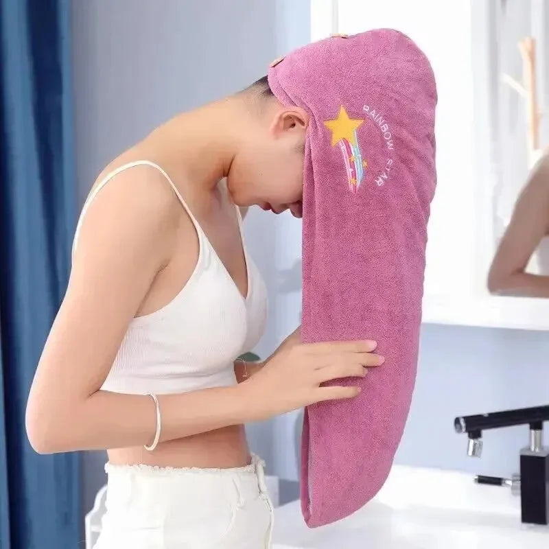 Turbante Absorbente Anti-Frizz para Cabello
