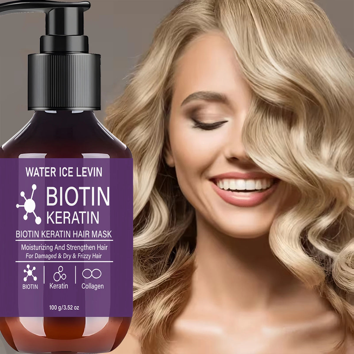 Mascarilla Capilar Biotina y Keratina con Colágeno