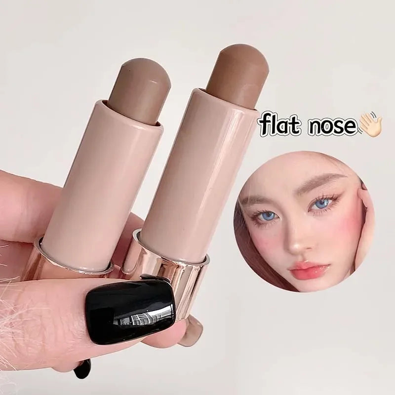 Stick Contour 3D Hidratante – Efecto Sedoso, Larga Duración, Mate Natural para Nariz y Sombreado