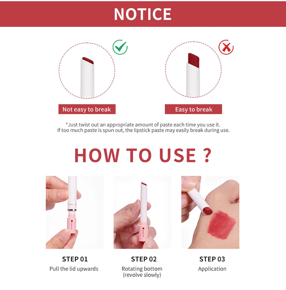 Set de 4 Labiales Mate Larga Duración – Resistente al Agua