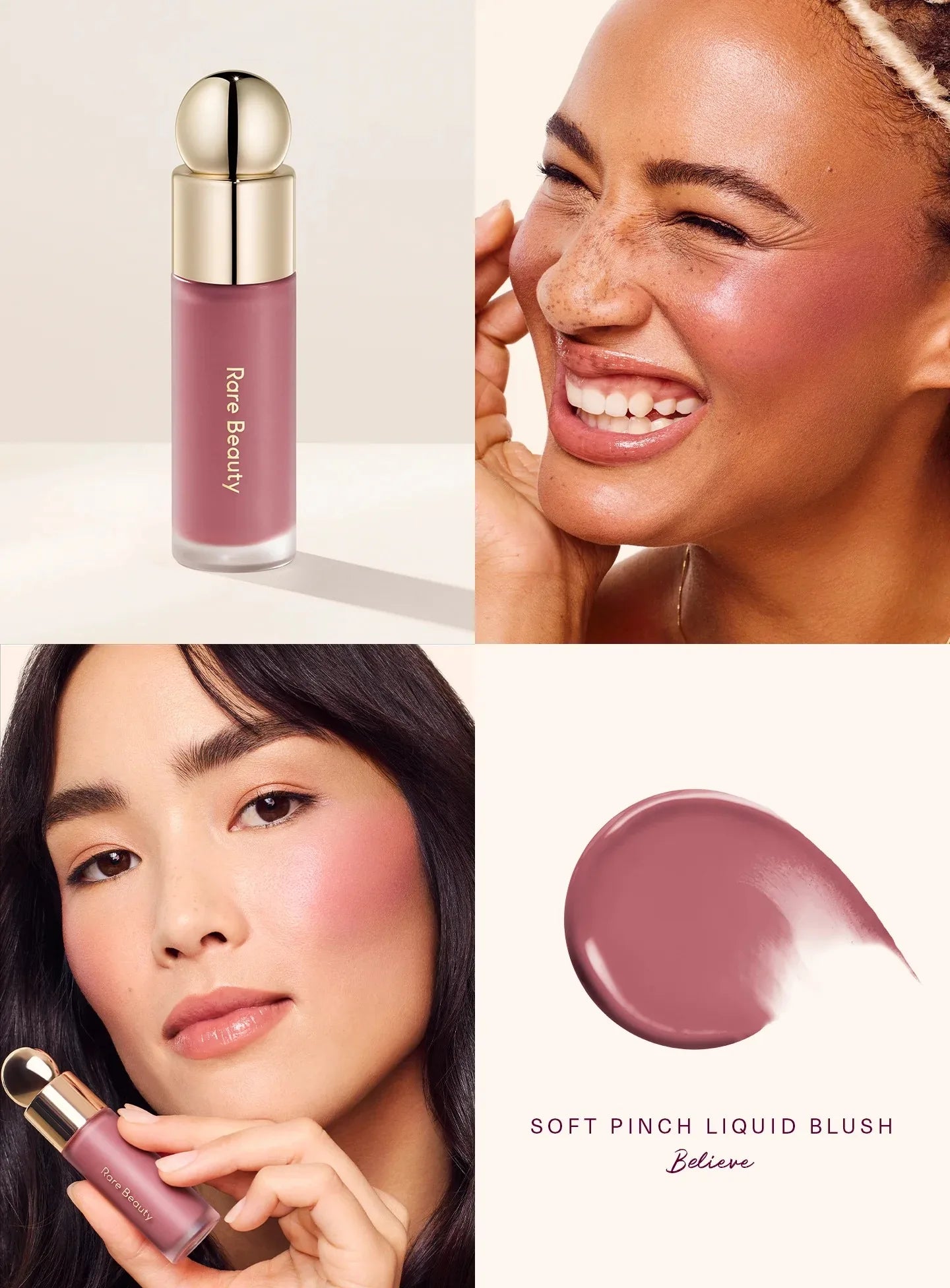 Rare Beauty Soft Pinch Tinted Lip Oil – Aceite Labial con Color, Efecto Brillante