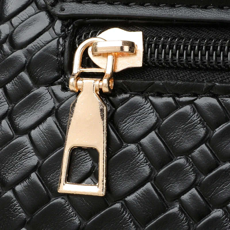 Bolso Retro Solapa Tejido