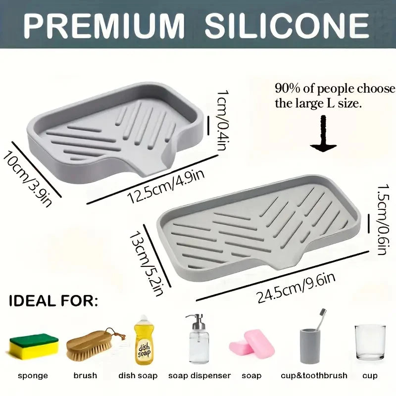 Tapete de Silicona para Fregadero y Cocina Antideslizante