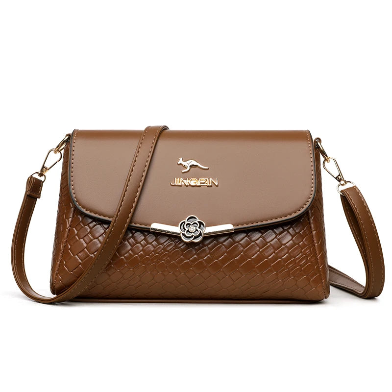 Bolso Retro Solapa Tejido