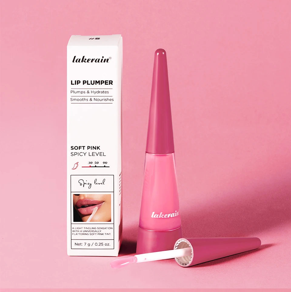 Lakerain Lip Plumper – Gloss Voluminizador de Labios con Hidratación Profunda