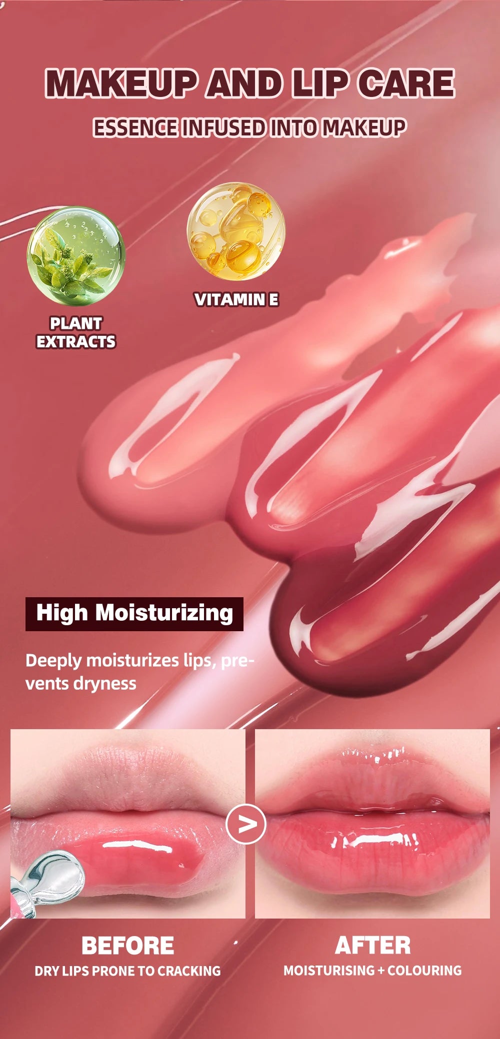 Lipgloss Efecto Espejo QIBEST
