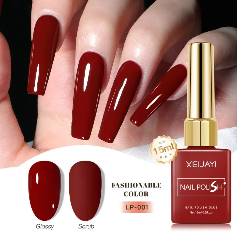 Esmalte Gel Semipermanente Multicolor – Efecto Hielo/Transparente.