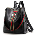 Mochila de Piel Fina Multifunción