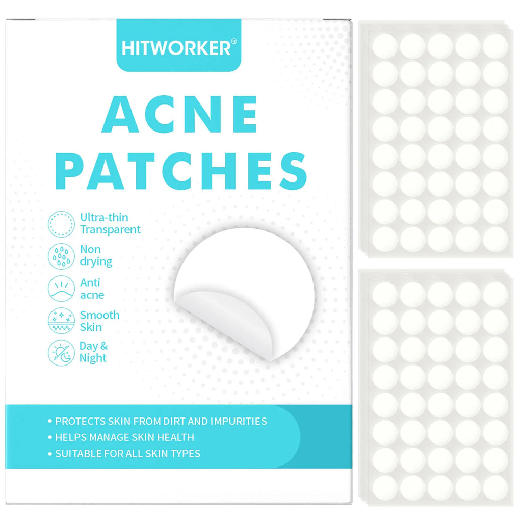 Parches Anti-Acné HITWORKER – Puntos Absorbentes de Hidrocoloide