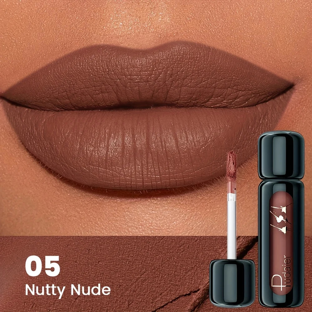 Labial Líquido Mate Velvet – Larga Duración, Alta Pigmentación